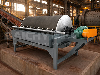Magnetic separator application site