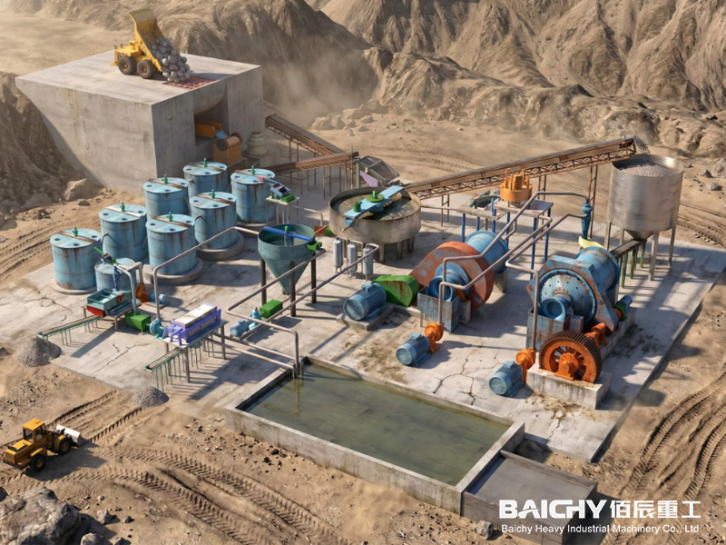Gold Ore Flotation Extraction Plant & Equipment Solutions