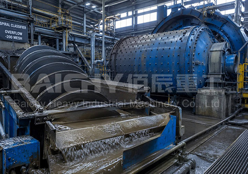 200TPD Copper Ore Beneficiation Line - Grinding stage