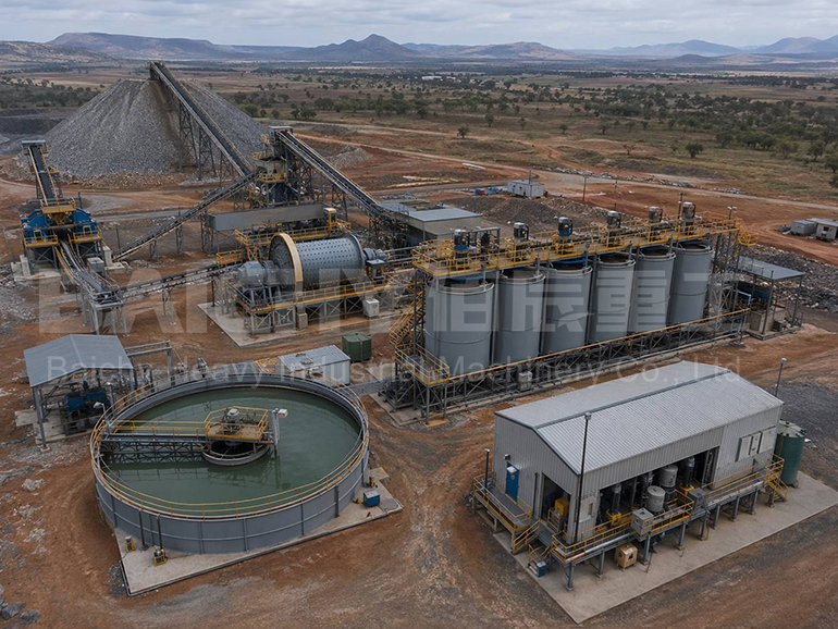 100TPD Gold Processing Plant South Africa: Complete CIL/CIP Line