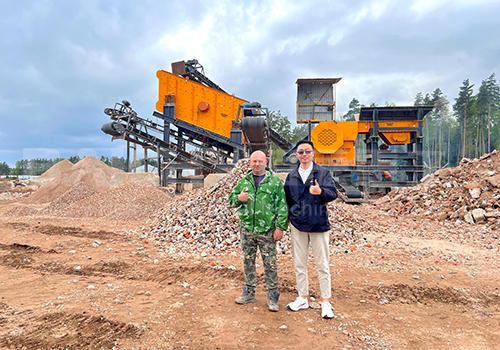 mobile crushing station