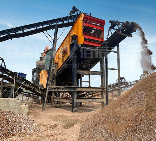 80-100tph Construction Waste Crushing Production Line In Russia