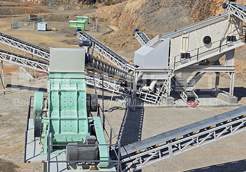 2PC1000x1200 hammer crusher installation at Saudi Arabia limestone processing plant