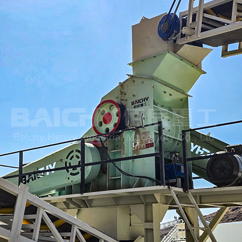 2PC1000X1200 2-stage Hammer Crusher: A Single Unit Replacing Two-stage Crushing