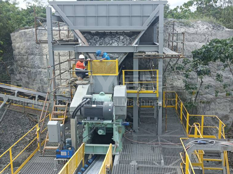 C90 Jaw Crusher River Stone Crushing Plant - Philippines Case Study
