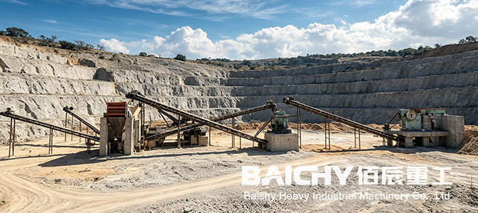 Zimbabwe 100-150tph Hard Rock Crushing Production Line: PE750×1060 + HP300 Cone Crusher Combination Solution