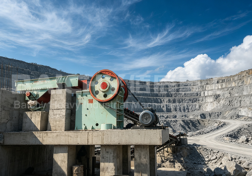 PE750&times;1060 jaw crusher installation site &mdash; Zimbabwe granite quarry
