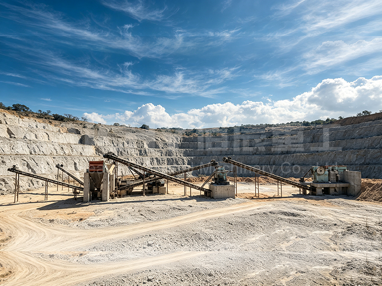 Zimbabwe 100-150tph Hard Rock Crushing Production Line: PE750×1060 + HP300 Cone Crusher Combination Solution