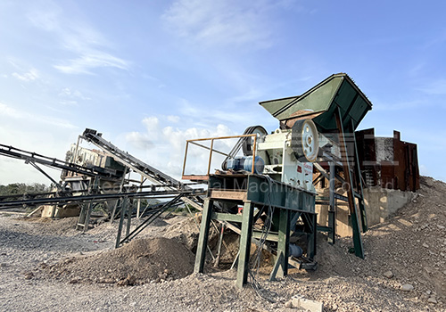 Baichy PE500&times;750 jaw crusher installed at Dominican Republic quarry site