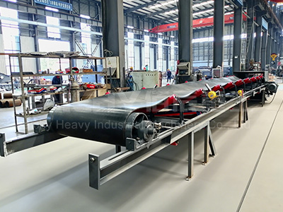 sand and gravel conveyor