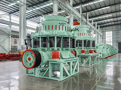 fine cone crusher