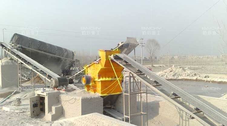 80t/h sand production line for Basalt