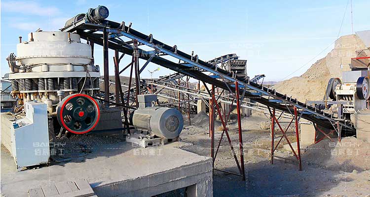 300t/h granite crushing production line manufacture & supplier