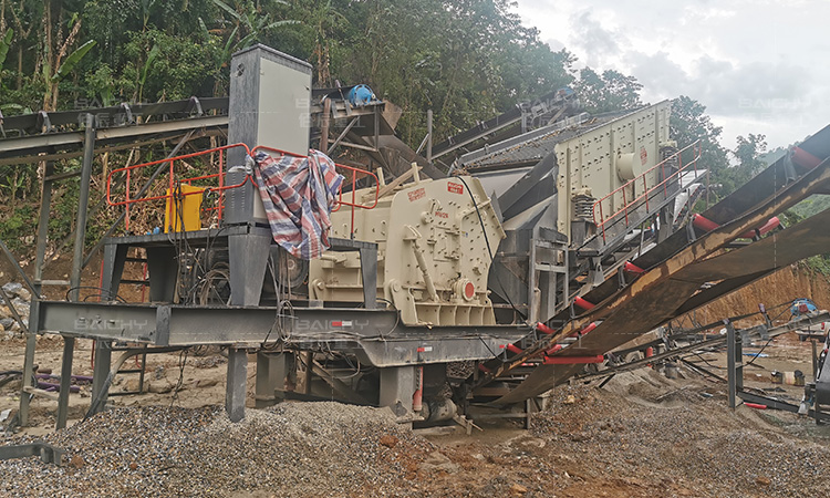 Mobile/semi-mobile crushing station - Baichy Machinery