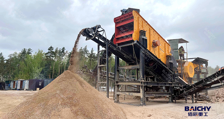 Capacity 80t/h Complete Set Stone Crushing Plant For Russia