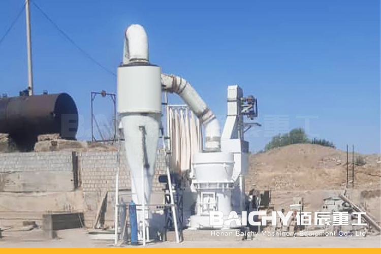 Gypsum powder production line