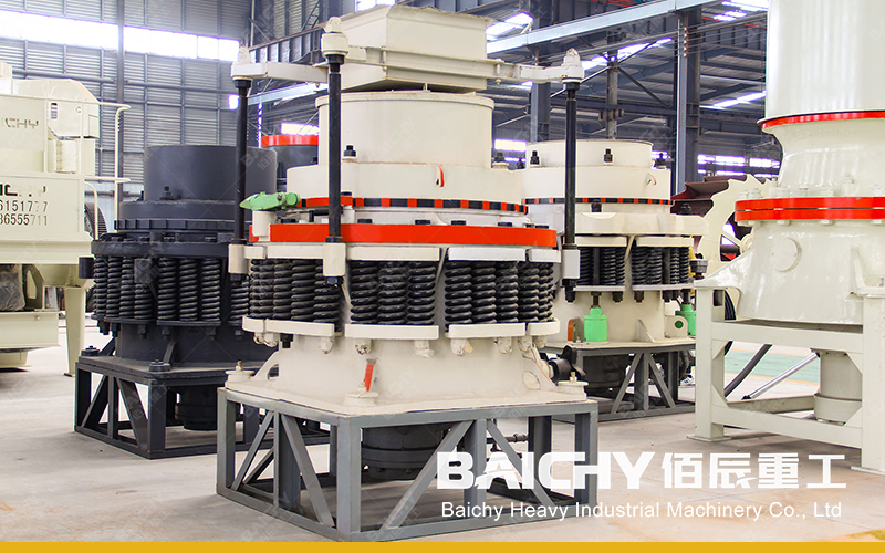 Stationary Crushing Plant PYB900 Spring Cone Crusher