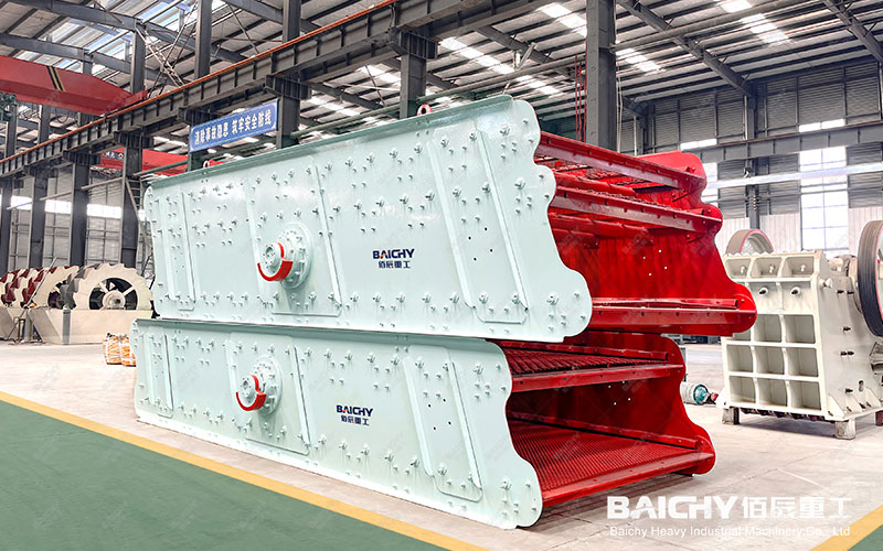Screening and Grading Stage: 3YK1860 Vibrating Screen