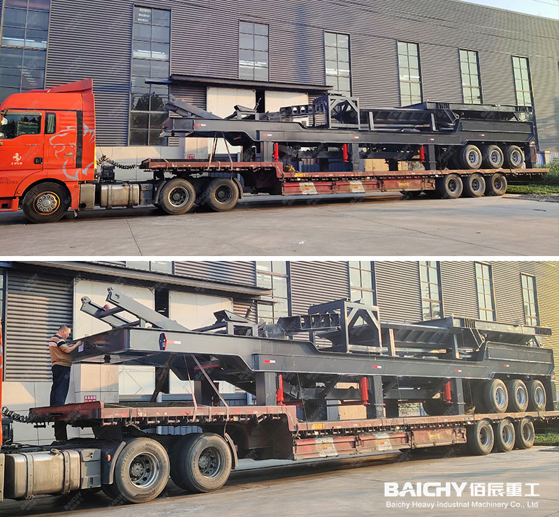 Mobile Crushing Plant Delivery