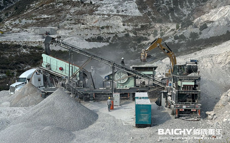 100&ndash;150 t/h Mobile Crushing Line