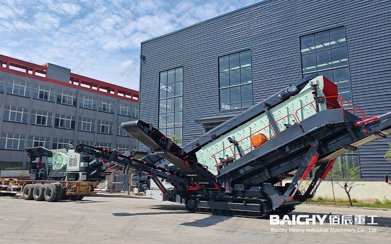 Crawler Screening Plant