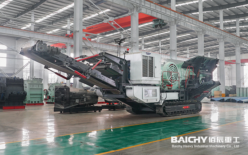 Baichy YMC Heavy-Duty Tracked Jaw Crusher