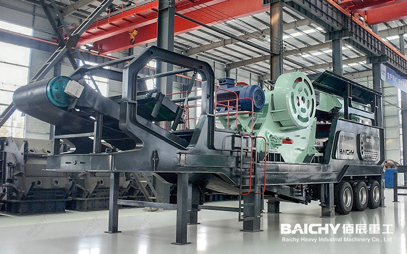 Mobile Jaw Crushing Plant