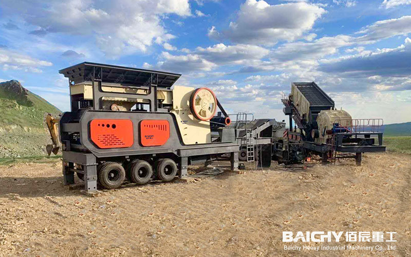 Mobile Soft Rock Crushing Station