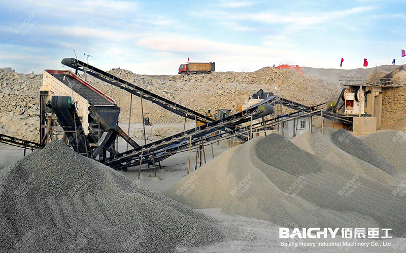60-100 tph stone crushing plant