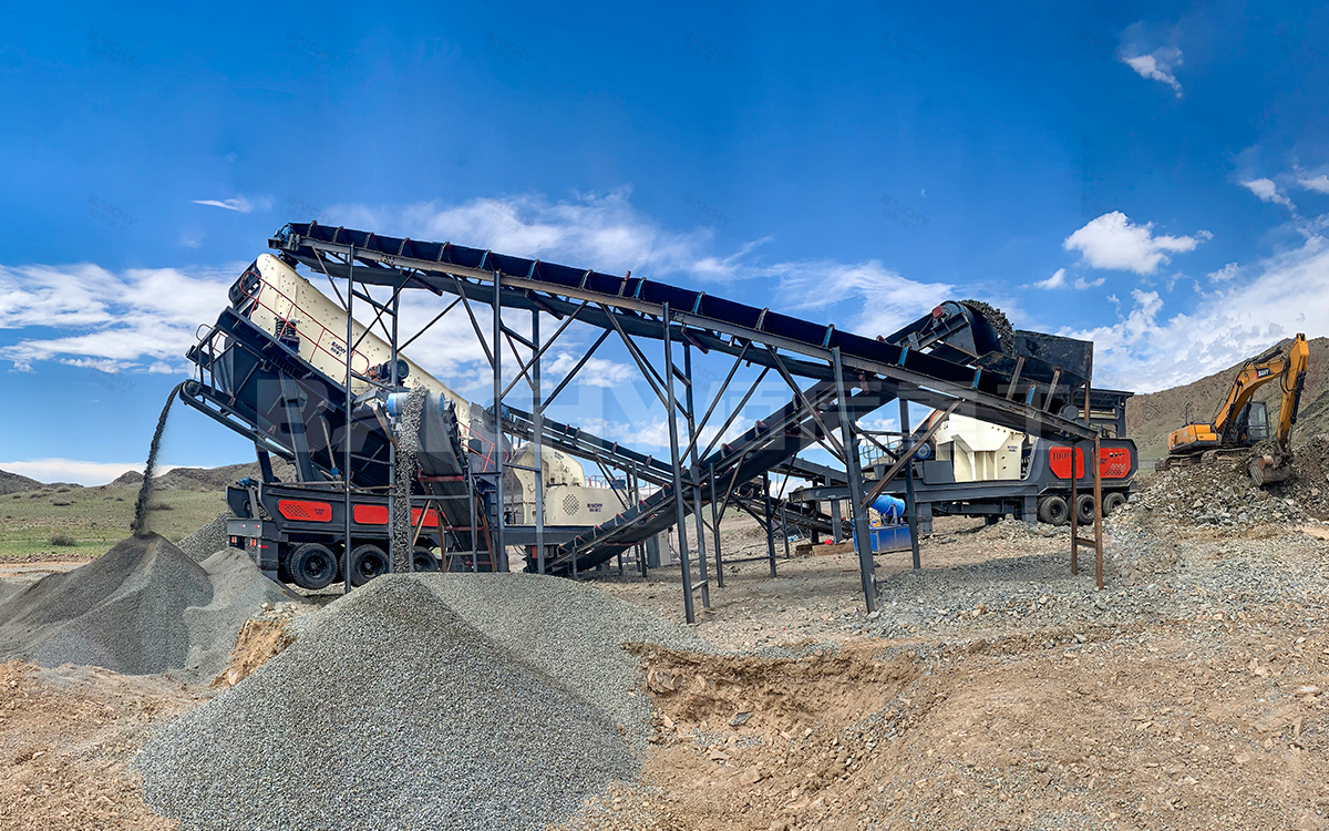 Two-Stage Combination of Jaw and Cone Crushing Units