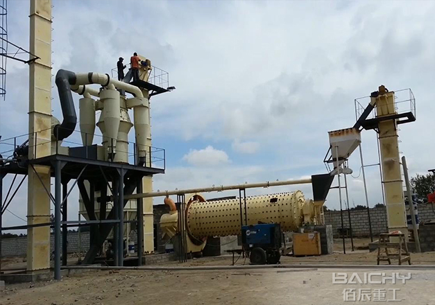 Cement ball mill plant
