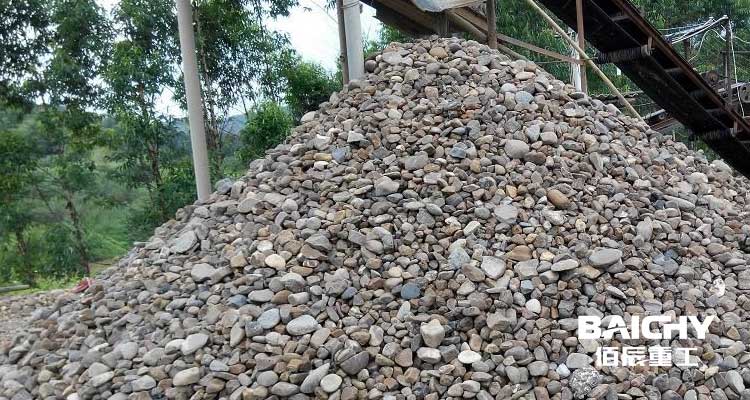 River stone crusher - Crushing plant for river stone crushing process