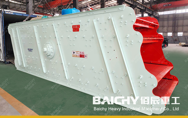 80-100tph Limestone Crusher Line, 4YK1548 Vibrating Screen f