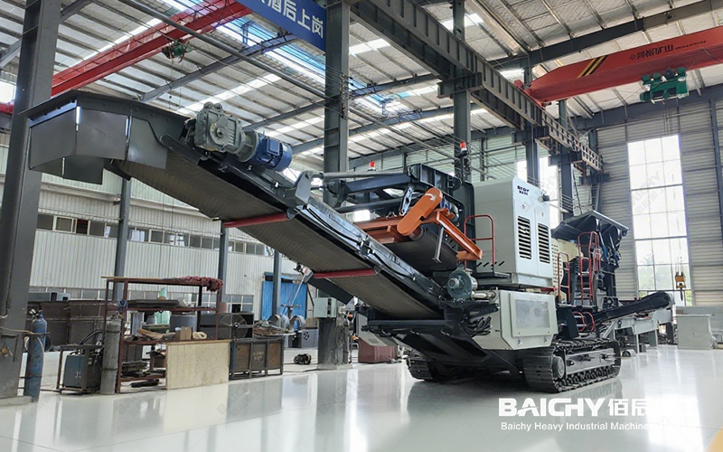 Crawler Mobile Crushing Station Track System Troubleshooting