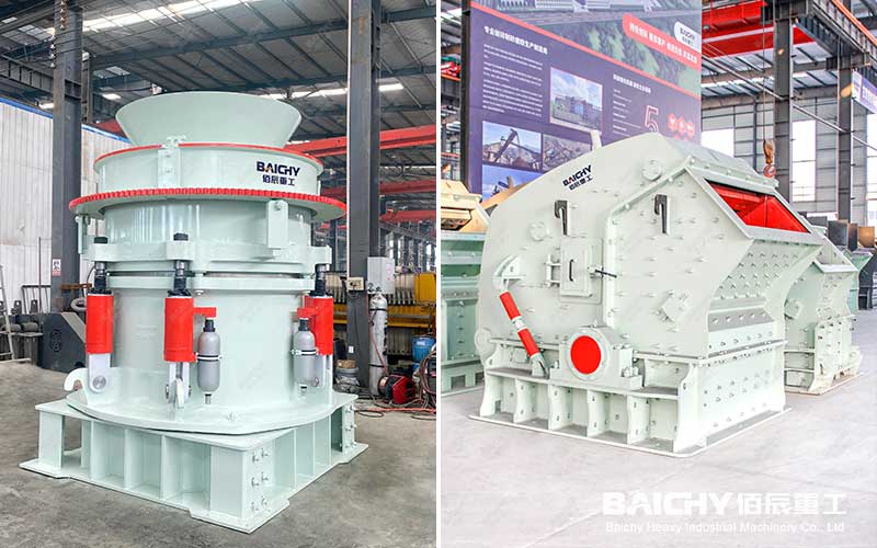 Medium and Fine Crushing Equipment: Cone Crusher or Impact C