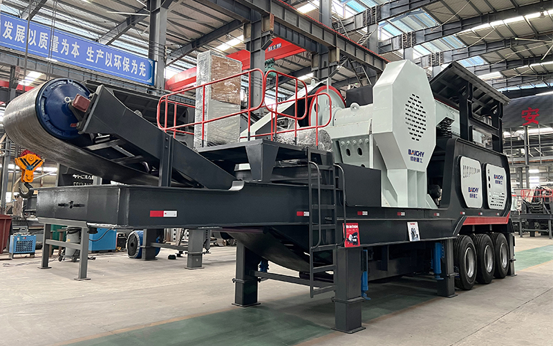 mobile jaw crusher