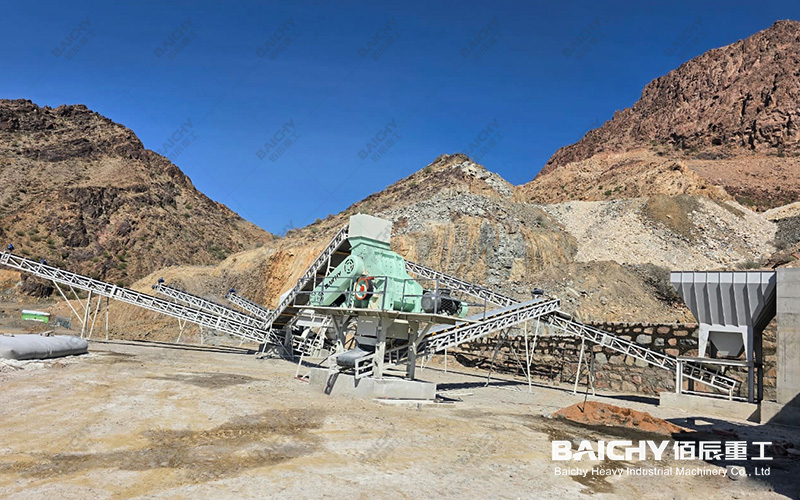 Hammer crusher, mining crushing equipment, high-output stone crusher