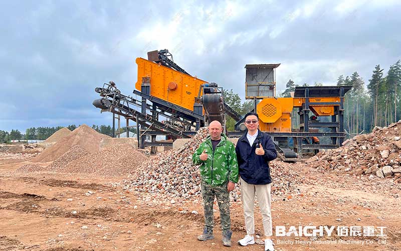 Modular crushing and screening equipment