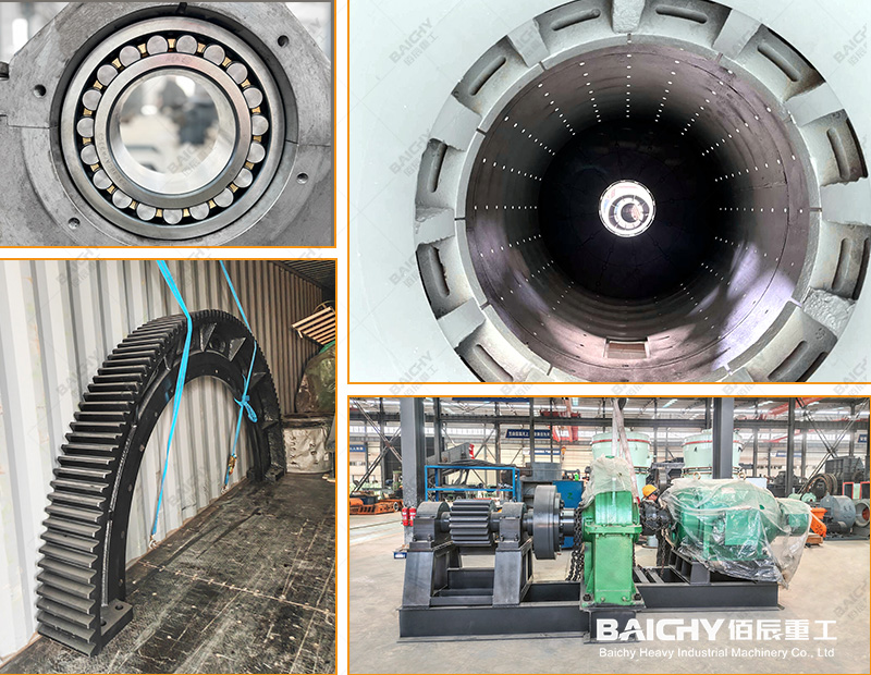 Detailed images of ball mill parts
