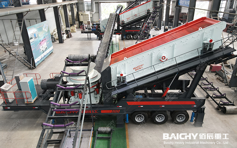 Mobile Cone Crusher Station