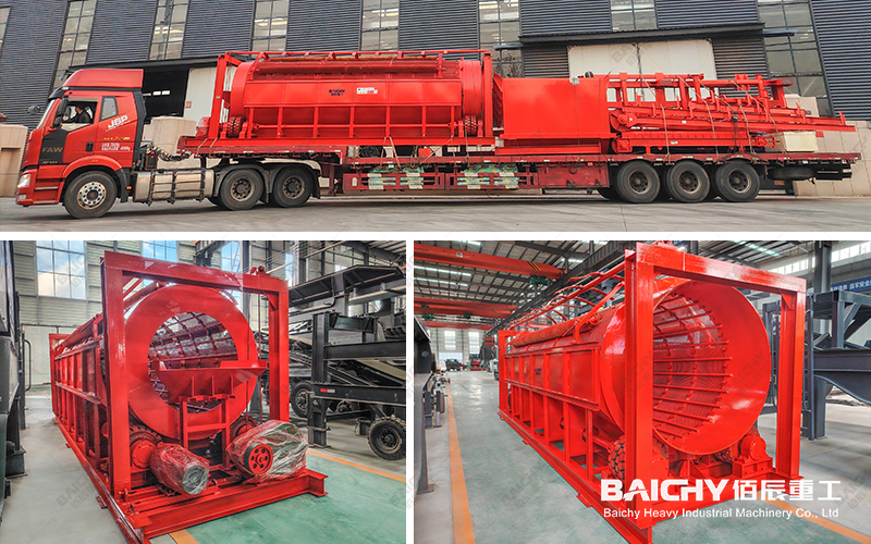 Rotary Screen Shipment