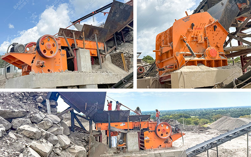 Application of a 250 t/h Stationary Crushing Production Line in Algeria