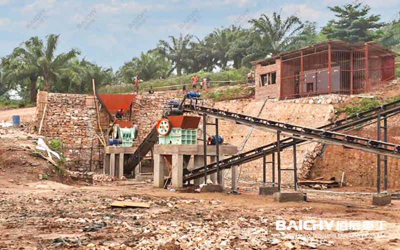 PE400x600 Jaw Crusher: On-site Operation