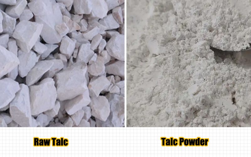 Raw Talc    Talc Powder