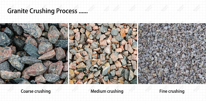 Granite crushing process
