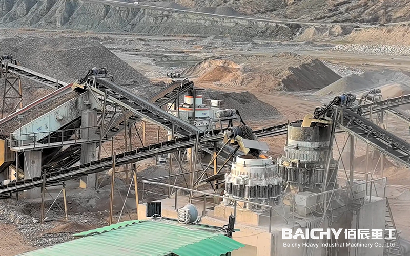 General Hard Rock Solution (Jaw Crusher + Cone Crusher + Sand Making Machine)