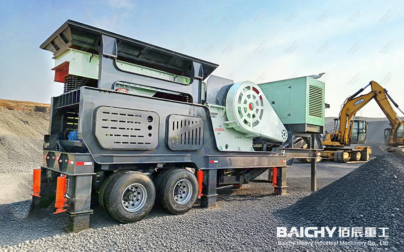 YDPZ69-9638 Mobile Jaw Crushing Plant