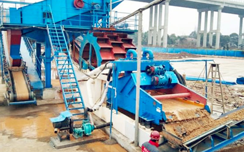 Cyclone + Thickener + Dewatering Screen