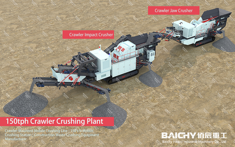 150tph Crawler Crushing Plant