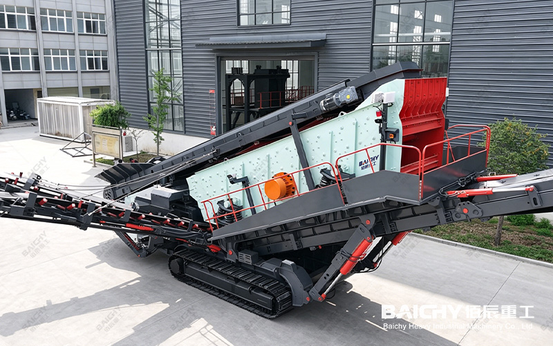 Crawler Screening Plant